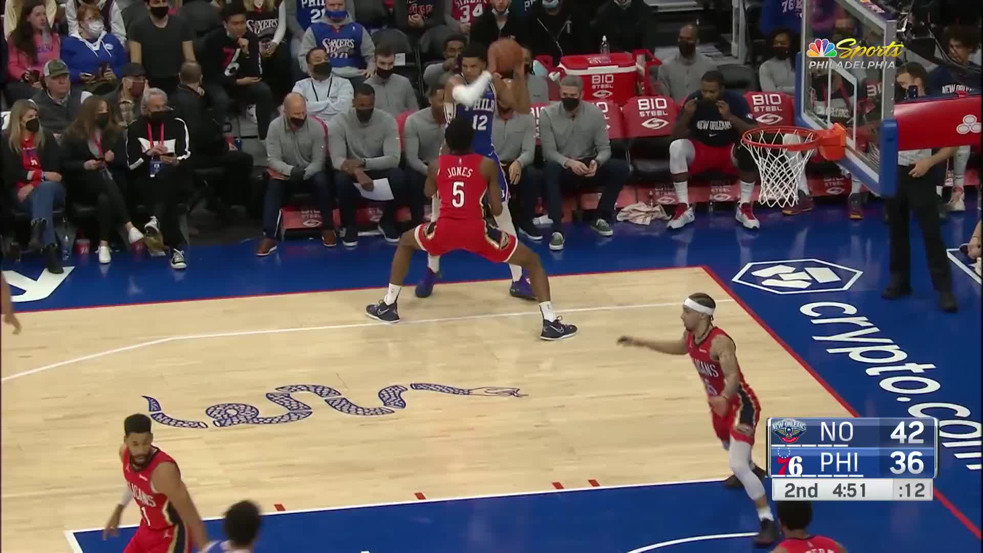 1.26賽場速遞：鐵血防守！Hernangomez貼身跟防Embiid，送上強勢釘板大火鍋！