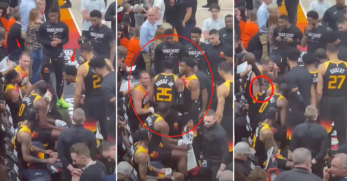 NBA / 【影片】一次出手讓我背鍋？爵士爆發激烈內訌！Mitchell與Bojan訓話House，後者當場崩潰失控