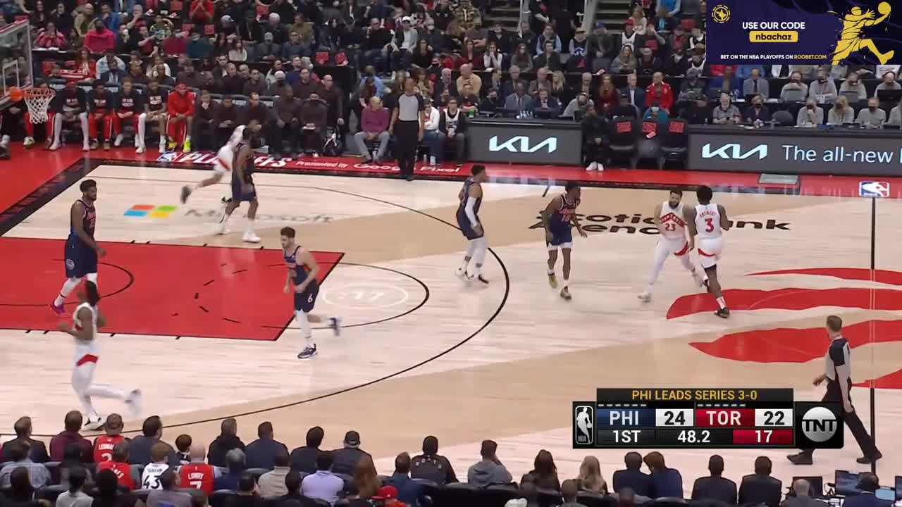 4.24賽場速遞：沒想到吧！Thaddeus Young精彩背運晃倒大帝，瀟灑跳投命中