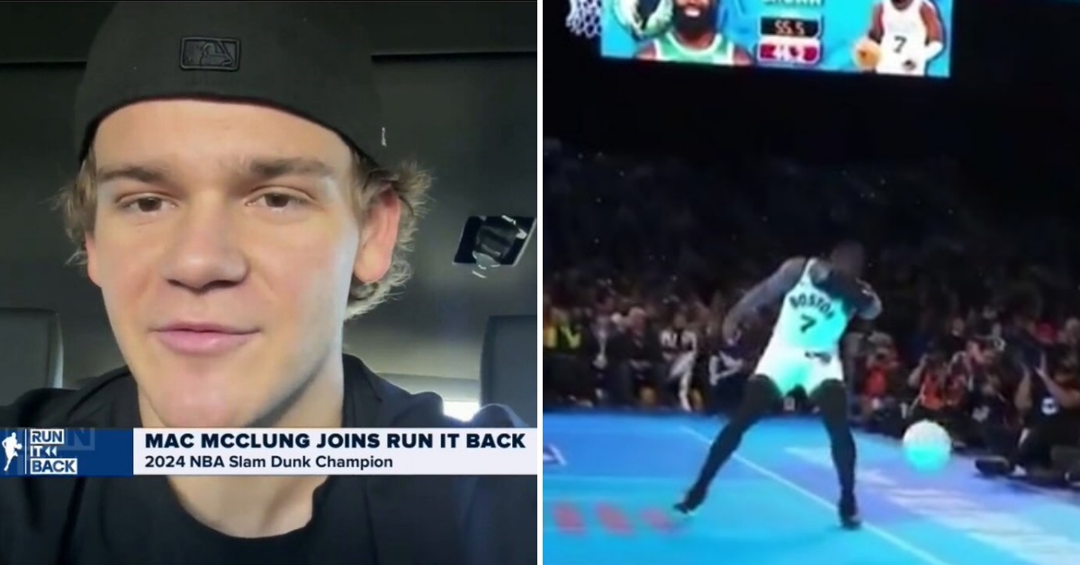 NBA / 灌籃大賽Brown不配晉級？McClung力挺「他有幾個動作不錯啦」，遭魯長老酸「哪一個？」