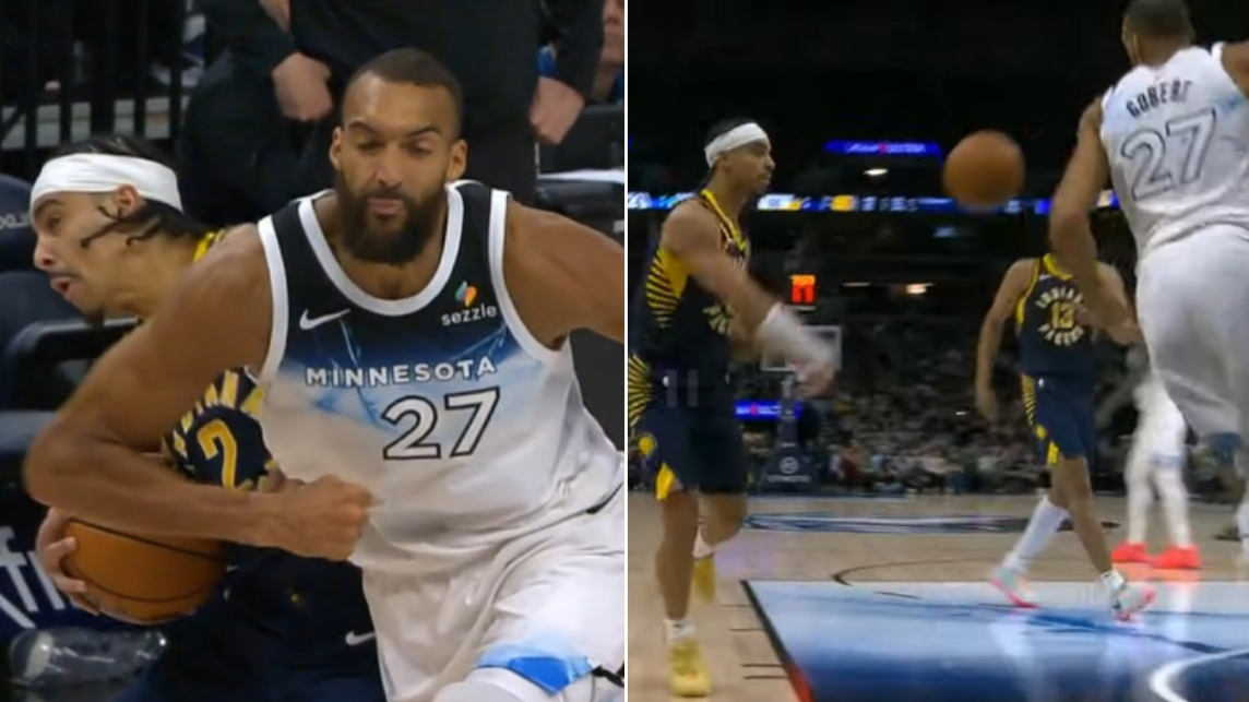 NBA / 【影片】雙雙驅逐！戈貝爾報復性送肩撞頭被二級惡意驅逐，內姆哈德砸人2T也驅逐！